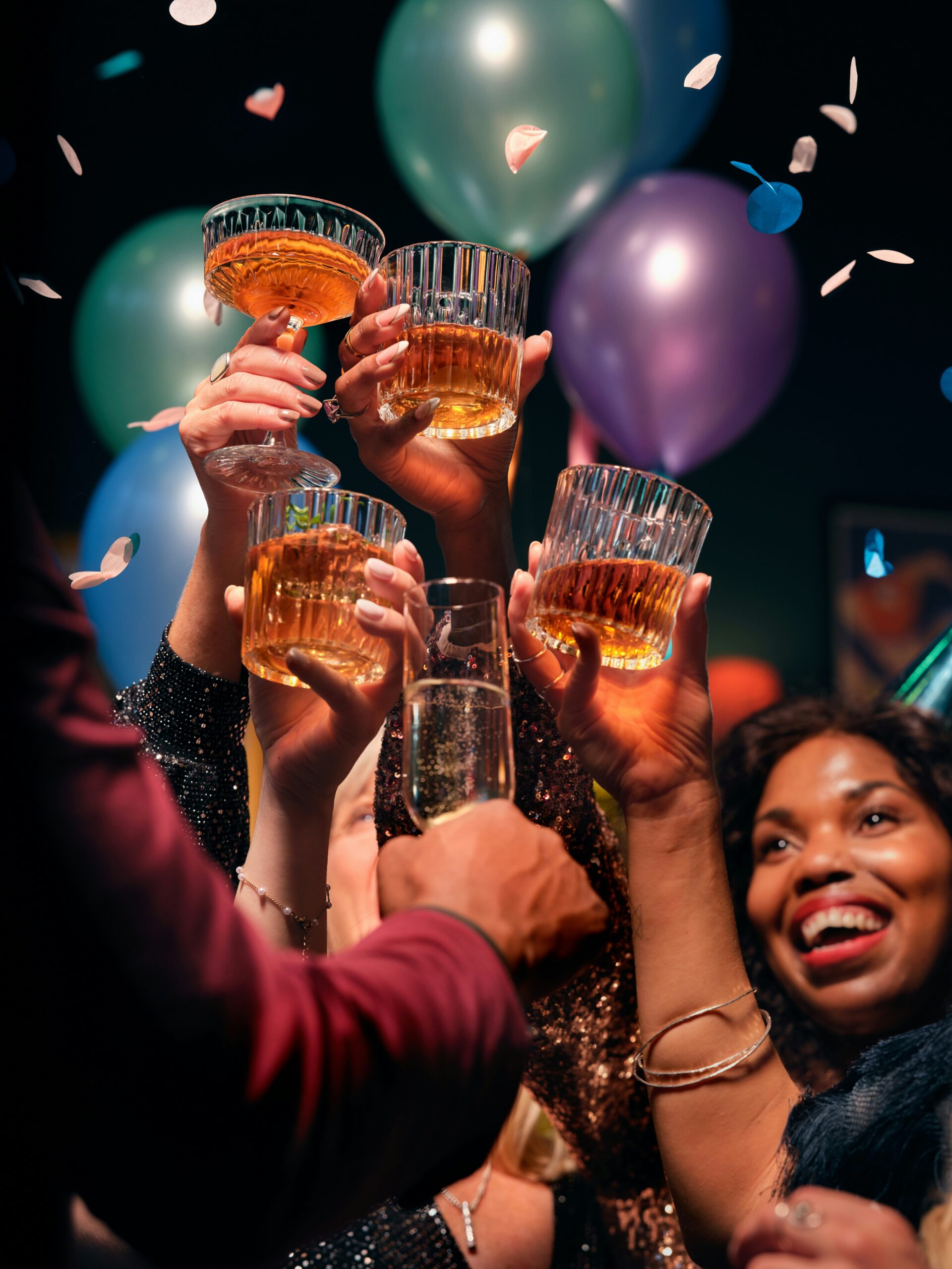 Corporate party with drinks and balloons - Main Event DJ Prague